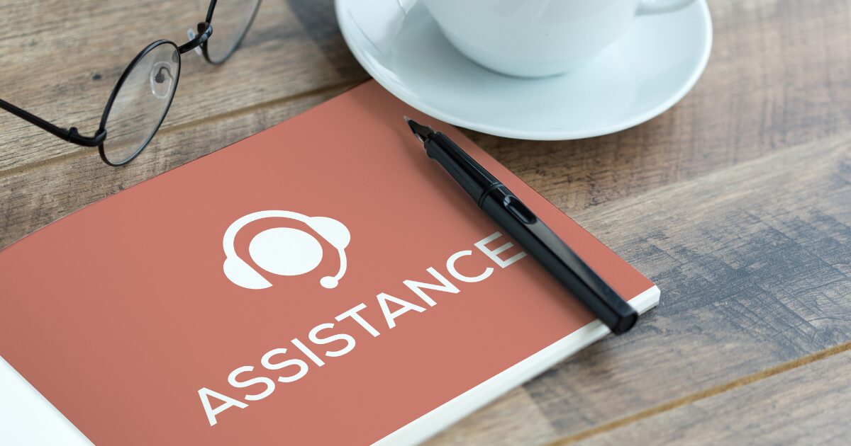 Alt-text- Virtual assistant and remote staffing services illustration